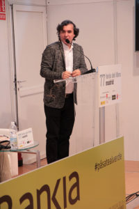 Mircea Cartarescu en la Feria del Libro de Madrid