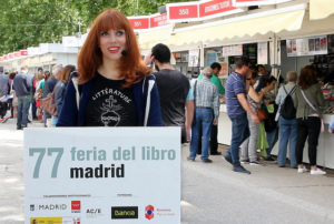 Paula Bonet en la Feria del Libro de Madrid