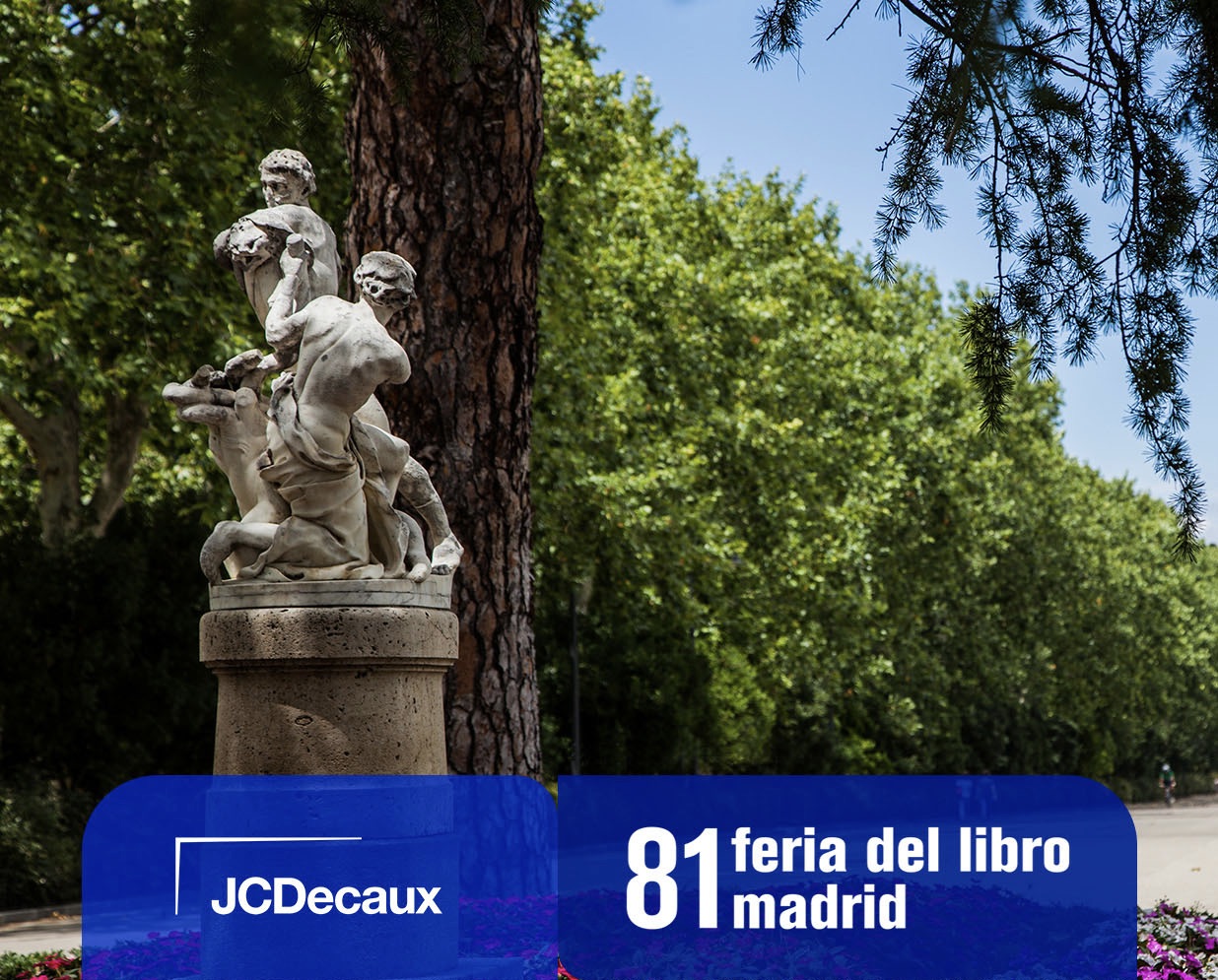 JCDecaux colabora con la Feria de Libro de Madrid