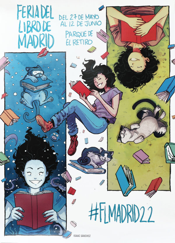 Cartel Feria del Libro de Madrid 2023